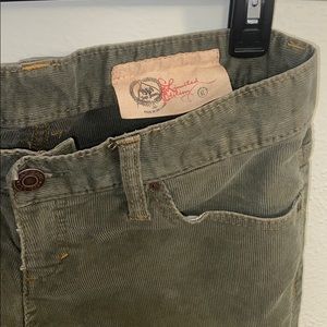 Green Corduroys - Gap, Boot cut, 6Long